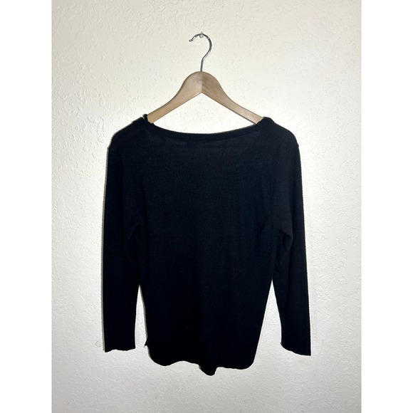 LNA Revolve Black Long Sleeve Top Size Medium - Picture 4 of 4
